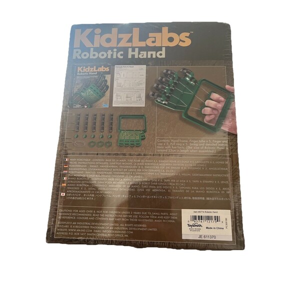 KidzLabs Robitic Hand STEM Toy Learning Toy Realistic Gripping New In Box - Picture 3 of 3